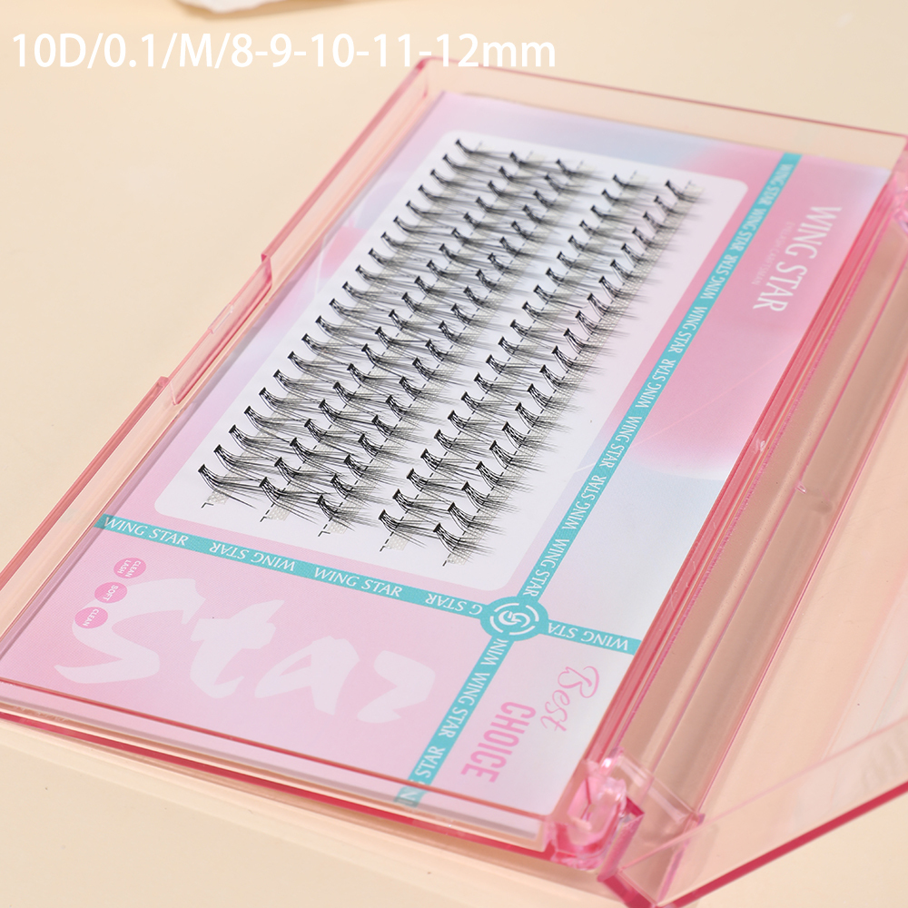 10D 5 rows cluster eyelashes