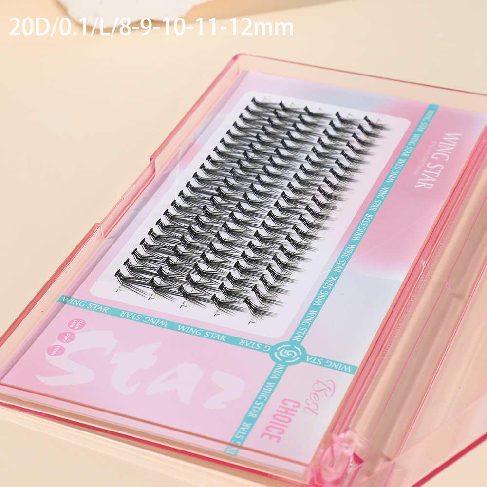 20D 5 rows cluster eyelashes