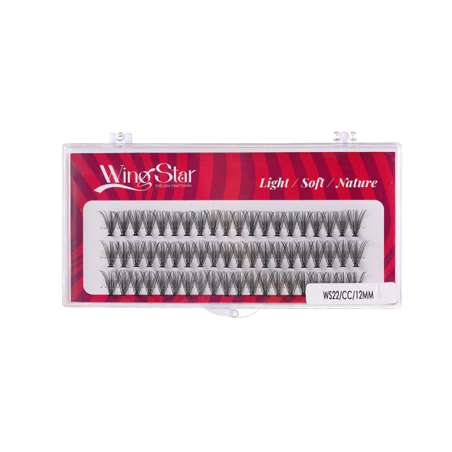 20D 3 rows cluster eyelashes