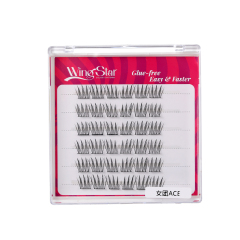glue-free Cluster Eyelash QFY-6 Rows