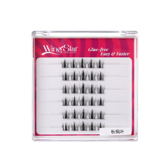 glue-free Cluster Eyelash QFY-6 Rows