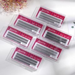 20D 3 rows cluster eyelashes