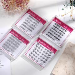 glue-free Cluster Eyelash QFY-6 Rows