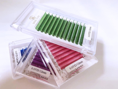 Colored Eyelash Extension Introduction