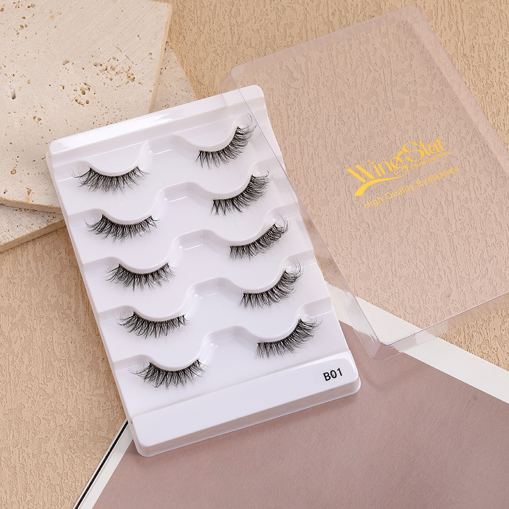 WS-B01 5 pairs strip eyelashes