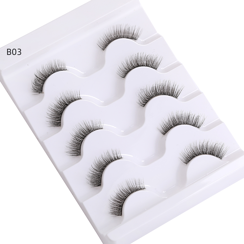 WS-B03 5 pairs strip eyelashes