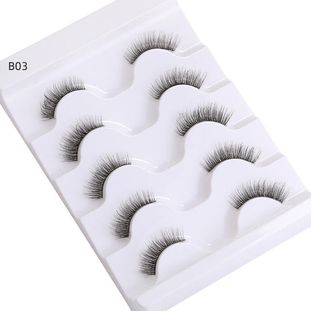 WS-B03 5 pairs strip eyelashes