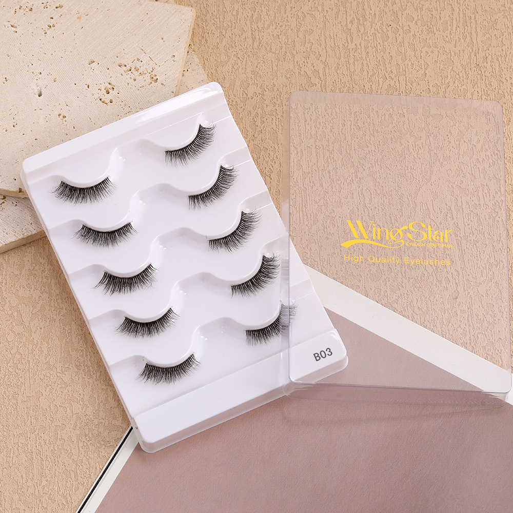 WS-B03 5 pairs strip eyelashes