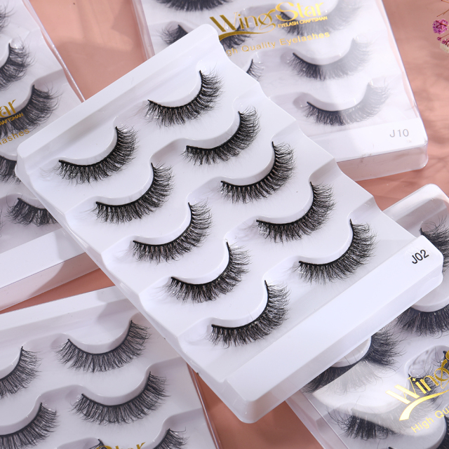 WS- J02 5pairs strip eyelashes