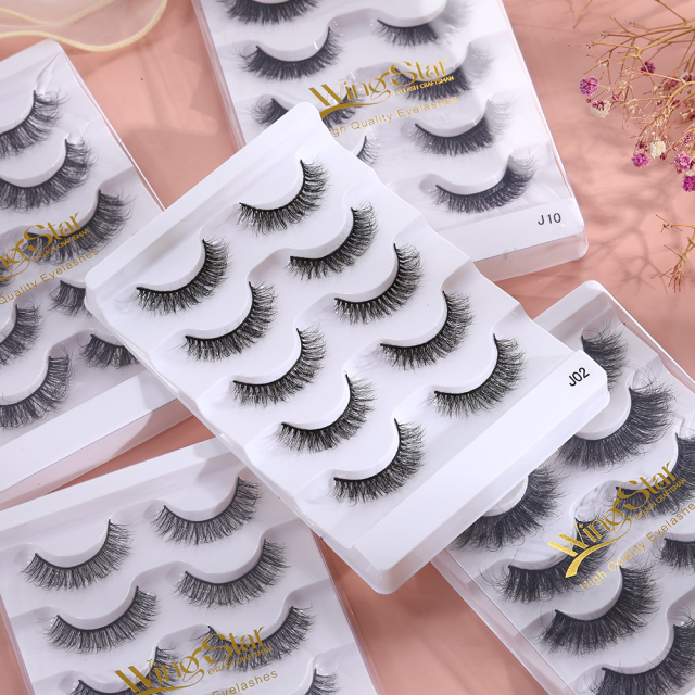 WS- J02 5pairs strip eyelashes