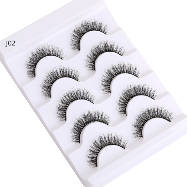 WS- J02 5pairs strip eyelashes