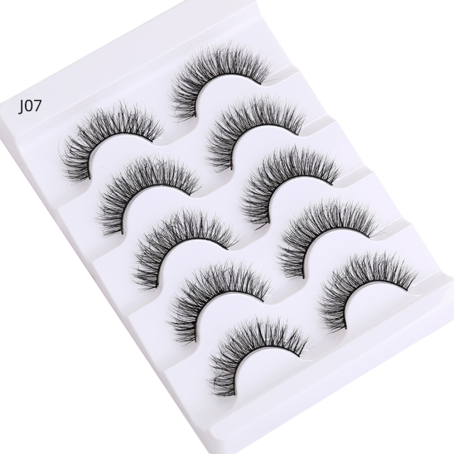 WS-J07 5 pairs strip eyelashes