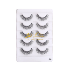 WS-J07 5 pairs strip eyelashes