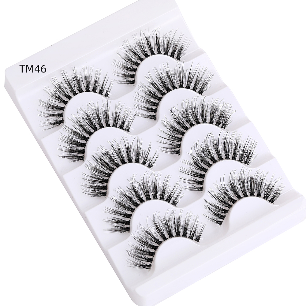 WS- TM46 5pairs strip eyelashes