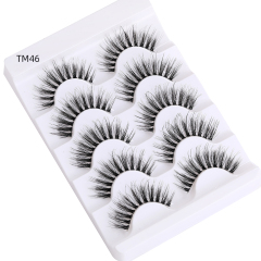 WS- TM46 5pairs strip eyelashes