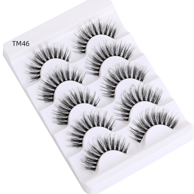 WS- TM46 5pairs strip eyelashes