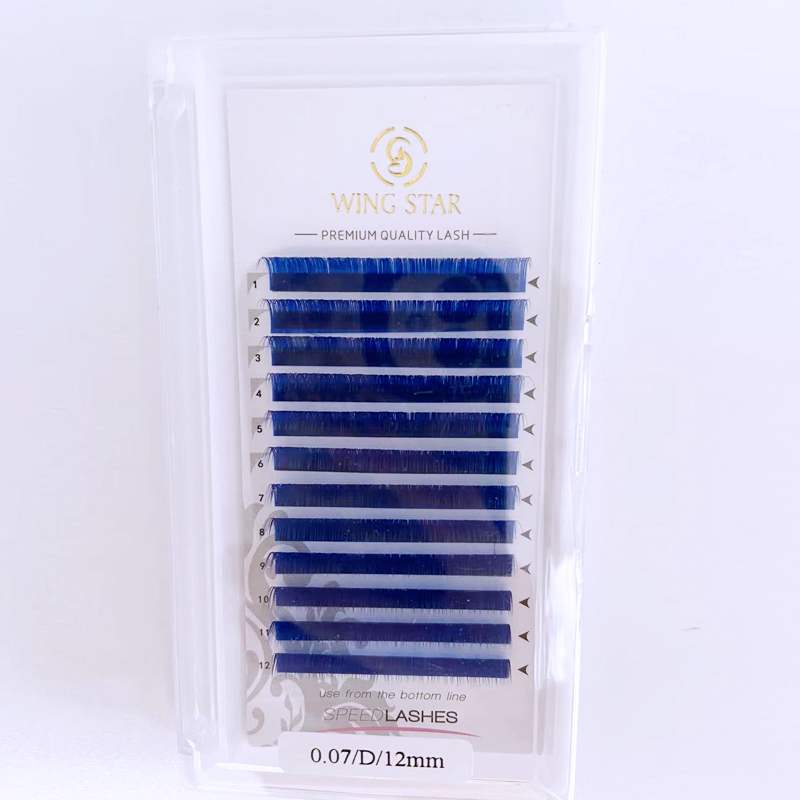 Colored Eyelash Extension Introduction