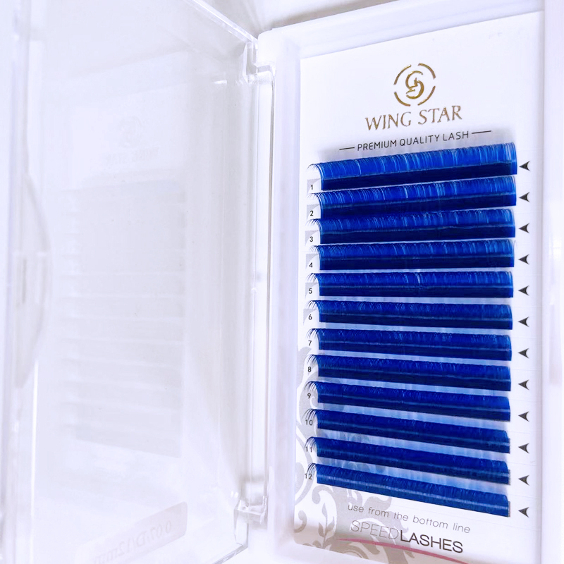 Colored Eyelash Extension Introduction