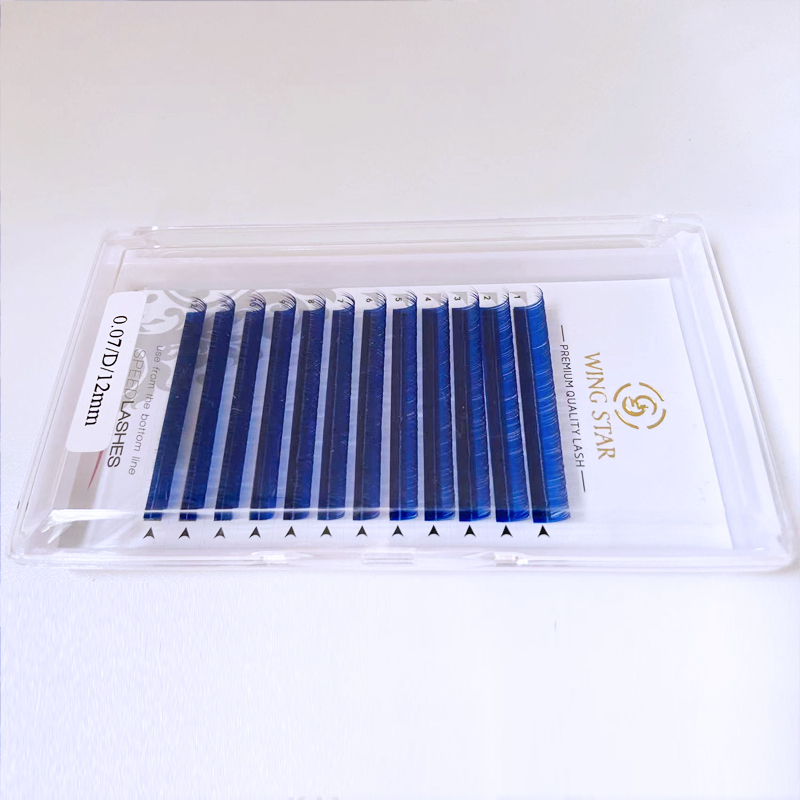 Colored Eyelash Extension Introduction
