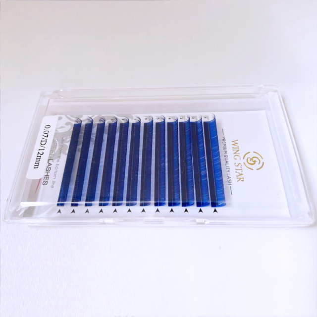 Colored Eyelash Extension Introduction