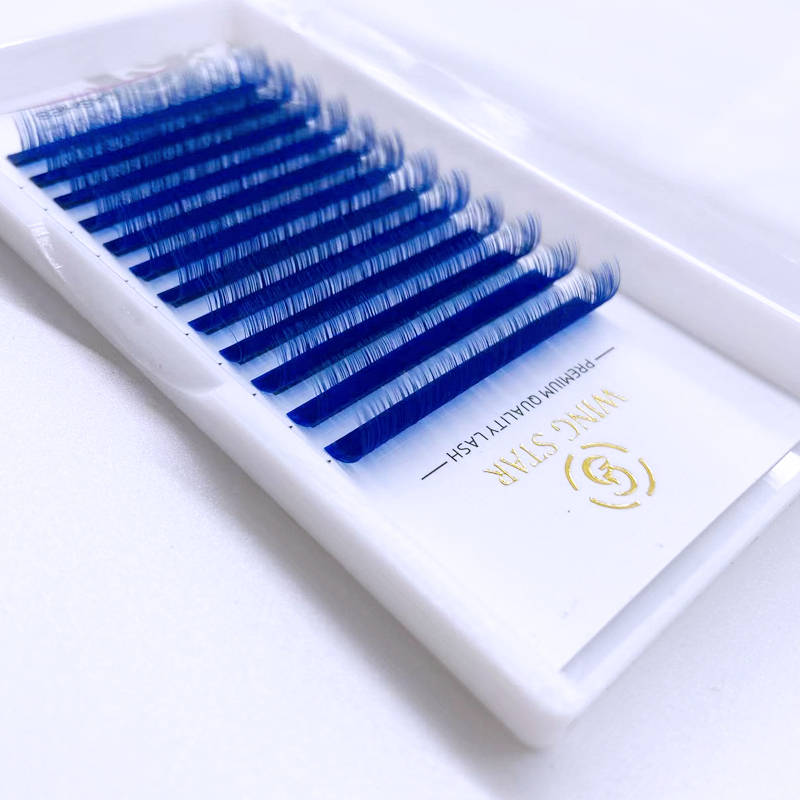 Colored Eyelash Extension Introduction