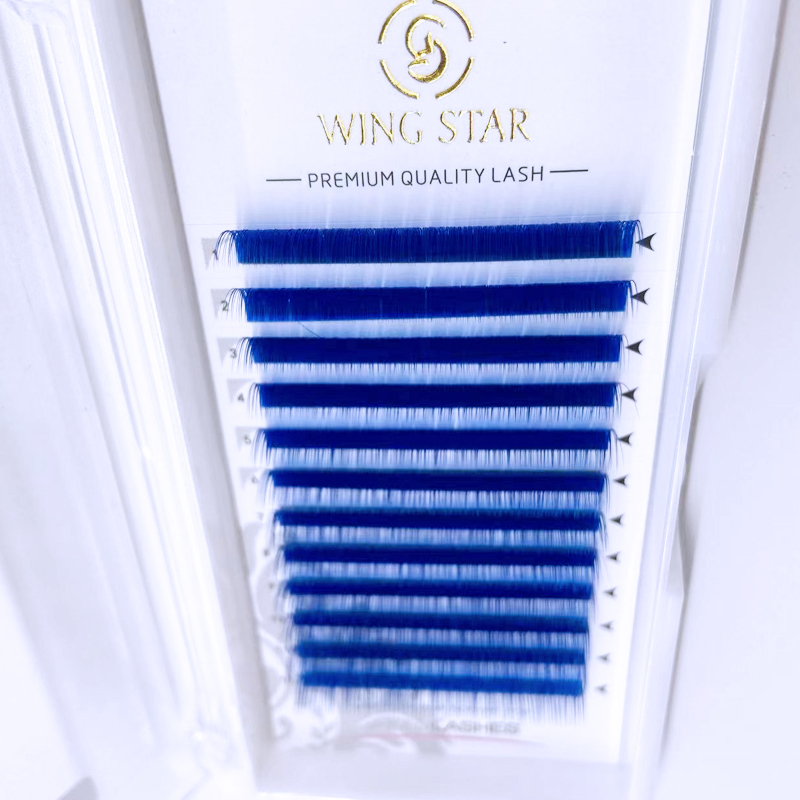 Colored Eyelash Extension Introduction