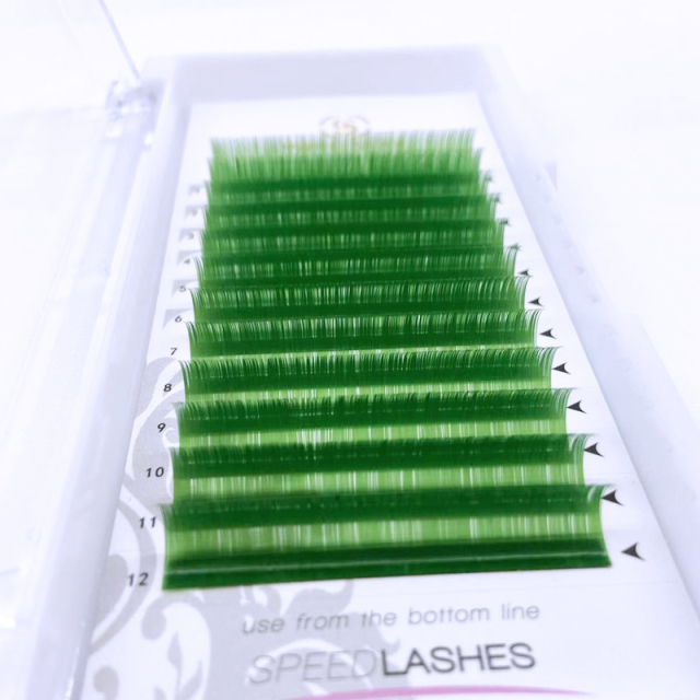 Colored Eyelash Extension Introduction