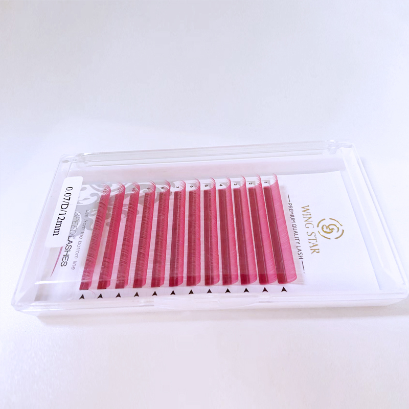 Colored Eyelash Extension Introduction