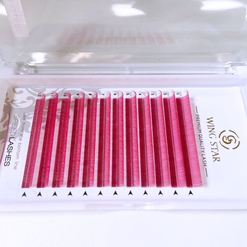 Colored Eyelash Extension Introduction