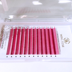 Colored Eyelash Extension Introduction