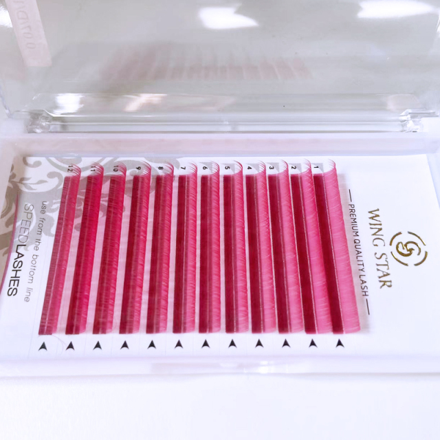 Colored Eyelash Extension Introduction