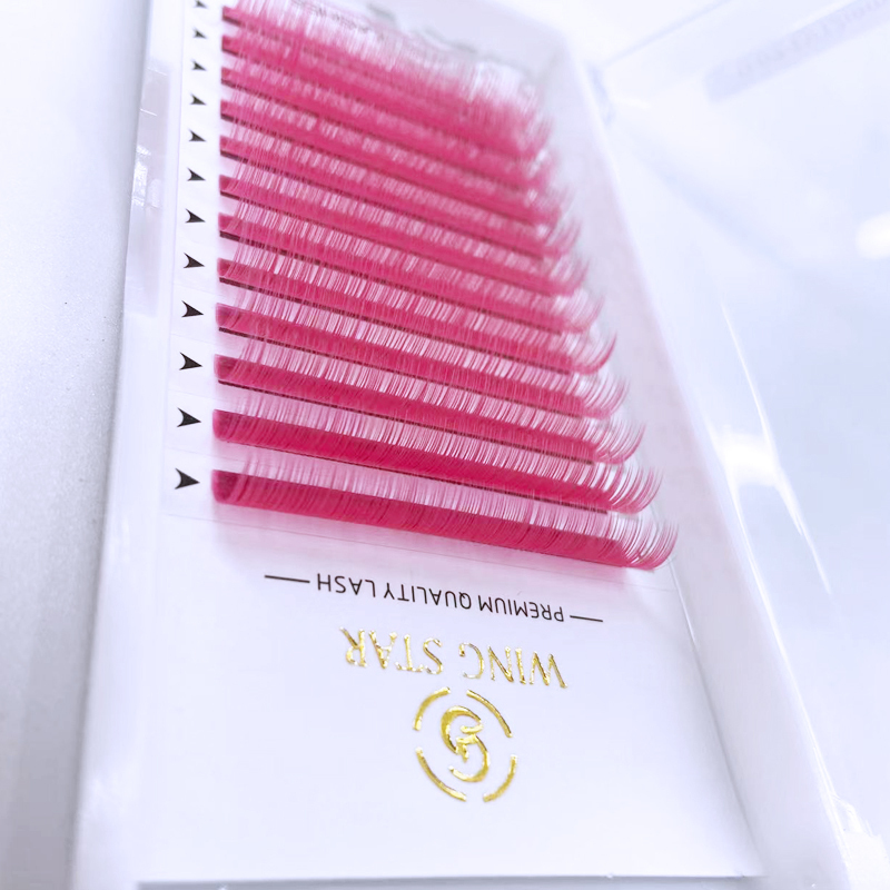 Colored Eyelash Extension Introduction