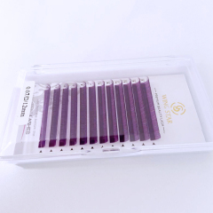 Colored Eyelash Extension Introduction