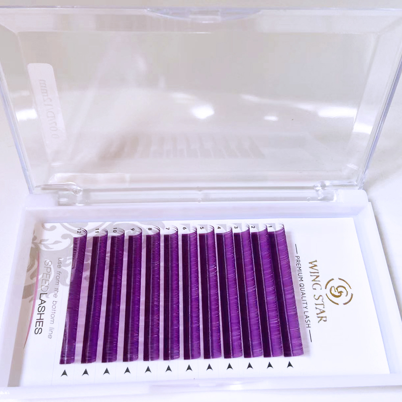 Colored Eyelash Extension Introduction