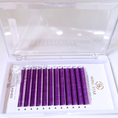 Colored Eyelash Extension Introduction