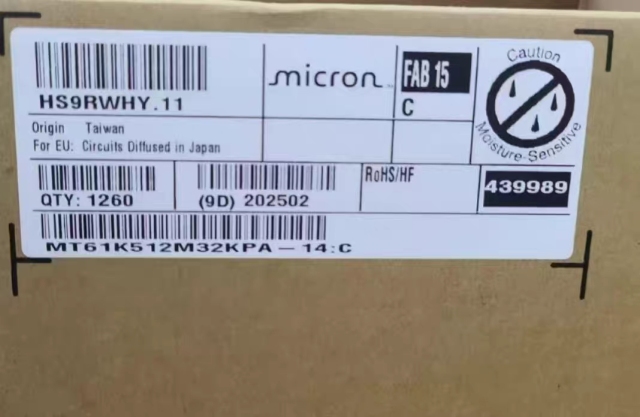 MT61K512M32KPA-14:C TR