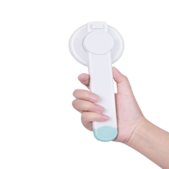 Baby Toilet Safety Lock – Child Proof Toilet Seat Cover Lock with 3M Adhesive | Durable ABS & TPR Materials