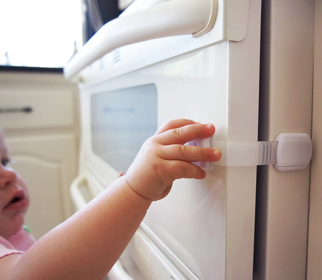 3M Adjustable Multi-Purpose Baby Safety Lock – Super Strong ABS Material, Eco-Friendly, Child Proof Cabinet & Drawer Locks, Free Sample Available