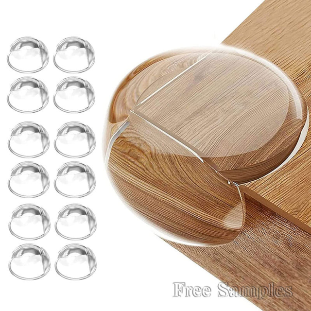 High Quality Clear Baby Corner Guard – PVC Corner Protector for Home Safety, Transparent Edge Bumper for Furniture & Tables