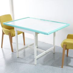NBR Material Soft L-Shape Furniture Baby Safety Edge & Corner Guards – Transparent/White Protective Bumpers for Tables & Cabinets