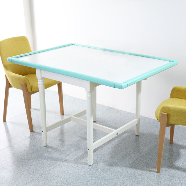 NBR Material Soft L-Shape Furniture Baby Safety Edge & Corner Guards – Transparent/White Protective Bumpers for Tables & Cabinets