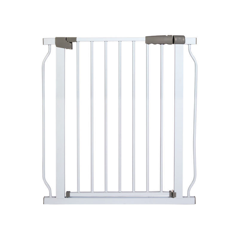 Robust Steel Tube Extra Tall Auto Close Child Safety Gate – Pressure Mounted Pet Gate for Stairs & Doorways