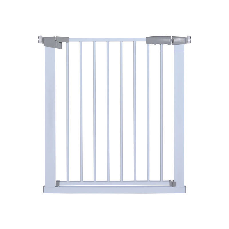 Robust Steel Tube Extra Tall Auto Close Child Safety Gate – Pressure Mounted Pet Gate for Stairs & Doorways