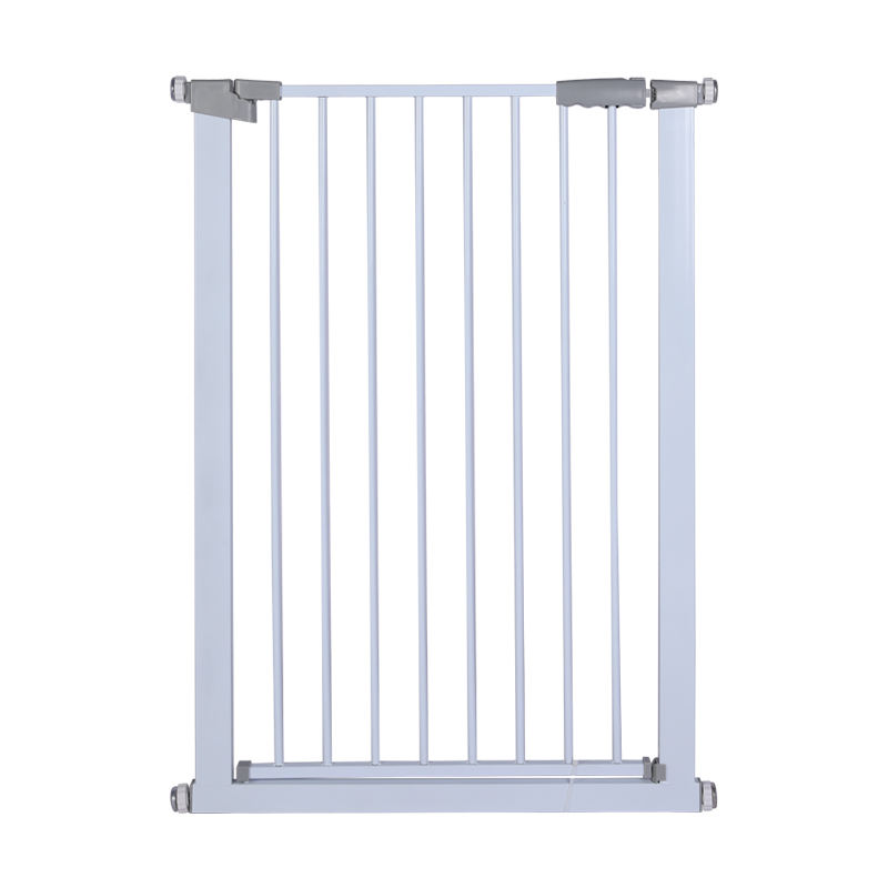 Robust Steel Tube Extra Tall Auto Close Child Safety Gate – Pressure Mounted Pet Gate for Stairs & Doorways
