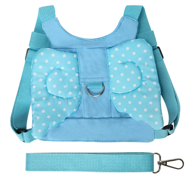 Kids Harness Leash with Anti-Lost Wrist Link – Child Walking Safety Tether for Ages 1-5, Travel & Outdoor Use