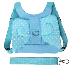 Kids Harness Leash with Anti-Lost Wrist Link – Child Walking Safety Tether for Ages 1-5, Travel & Outdoor Use
