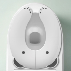 Patented Cute Bear Design Foldable Portable Toilet Training Seat for Kids – Non-Slip PP Material, Indoor & Outdoor Use