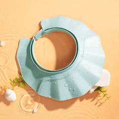 Free Sample Soft Baby Shampoo Visor – Adjustable Bath Head Protector for Kids, Waterproof Eye & Face Shield During Hair Wash