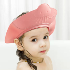 Free Sample Soft Baby Shampoo Visor – Adjustable Bath Head Protector for Kids, Waterproof Eye & Face Shield During Hair Wash