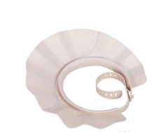 Free Sample Soft Baby Shampoo Visor – Adjustable Bath Head Protector for Kids, Waterproof Eye & Face Shield During Hair Wash